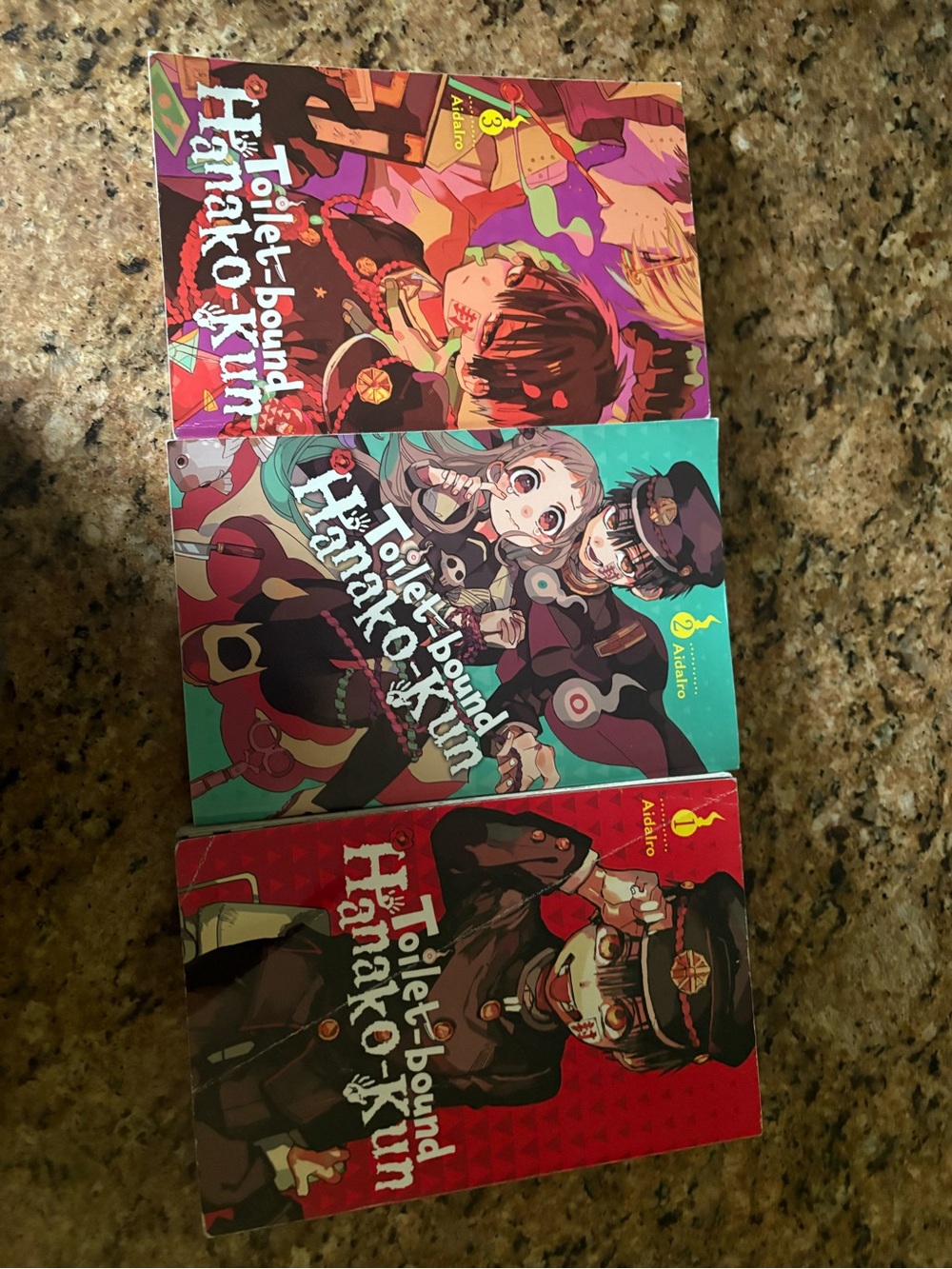Toilet-bound Hanako-kun Manga Volumes 1-3